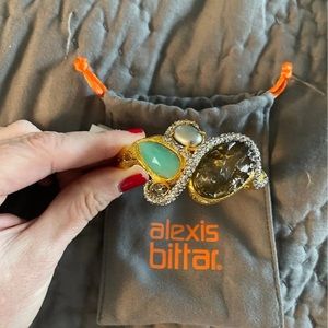 Alexis Bitar gold & gemstone bracelet